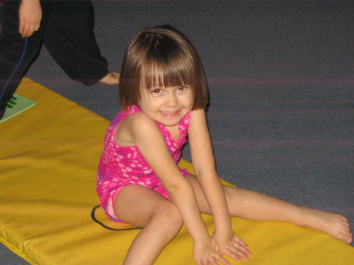 Sami at gymnastics
