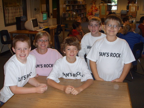 Sams Rock: 4 boys